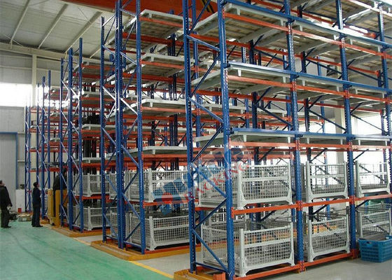 Lo stoccaggio d'acciaio del magazzino Q235 tormenta gli scaffali resistenti del pallet di RMI
