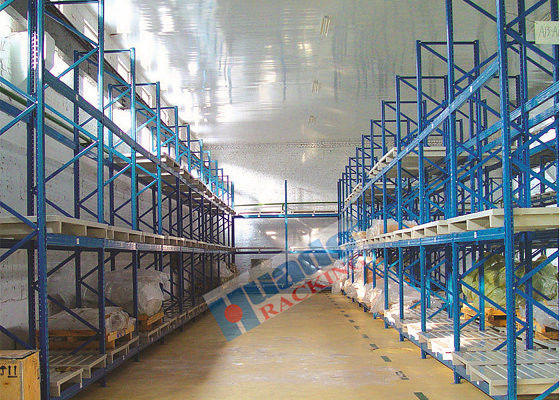 Scaffale e scaffale blu del magazzino di scaffalatura a palette regolabili 1000kg