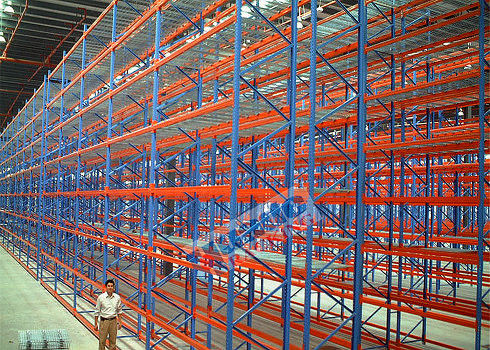 scaffalatura del pallet del magazzino di protezione contro la corrosione dello scaffale del pallet di acciaio per costruzioni edili 3000kg