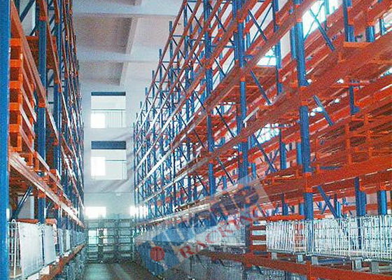 Doppio pallet industriale profondo che tormenta gli scaffali resistenti 2000kg per il magazzino