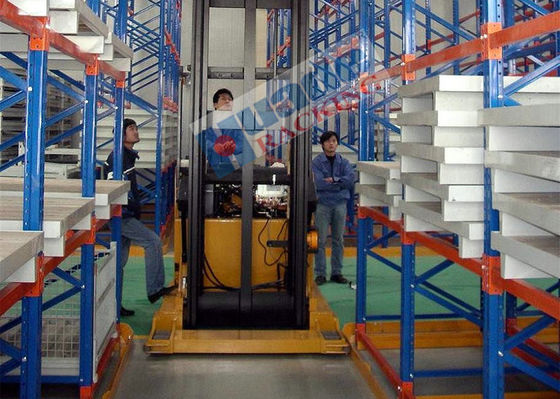 Scaffali mobili dello scaffale del magazzino del pallet di iso dello scaffale resistente di stoccaggio