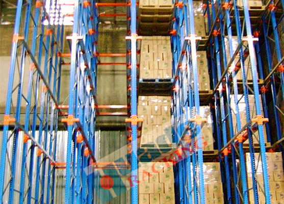 Tipo di Manica azionamento nel tormento degli scaffali ad alta densità di stoccaggio per i congelatori congelati dell'alimento
