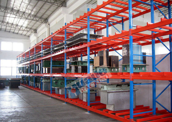 Doppio magazzino regolabile profondo che tormenta 500kg per pallet